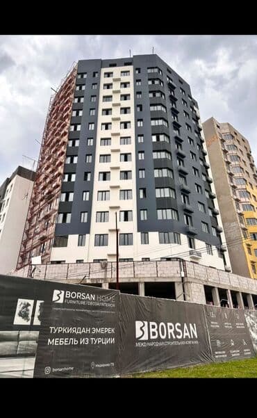 недвижимост3 х комнатная квартира кудайбергена: 2 комнаты, 60 м², Элитка, 6 этаж, ПСО (под самоотделку) — 3