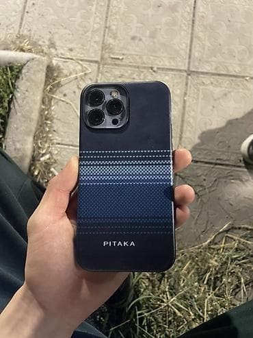 IPhone 13 Pro Max, Б/у, 512 ГБ, Графит, Чехол — 2