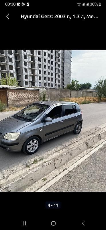 бампер гетц: Hyundai Getz: 2003 г., 1.3 л, Ручные, Бензин, Хэтчбэк — 5