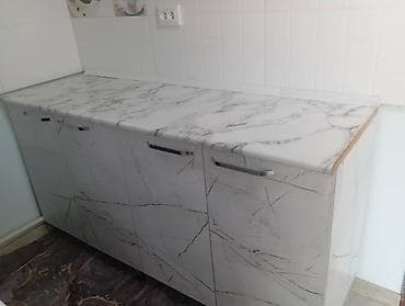 Кухонные гарнитуры: Кухонный гарнитур, цвет - Серый — 1