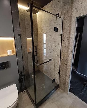 solutions upper: Стеклянные душевые ограждения и двери на заказ - Тип: распашные и — 9