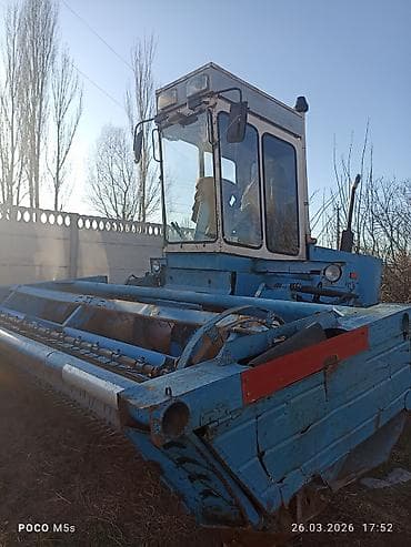 bme e34: Самоходная косилка Fortschritt E302 - Тип: роторная/пальцевая жатка — 3