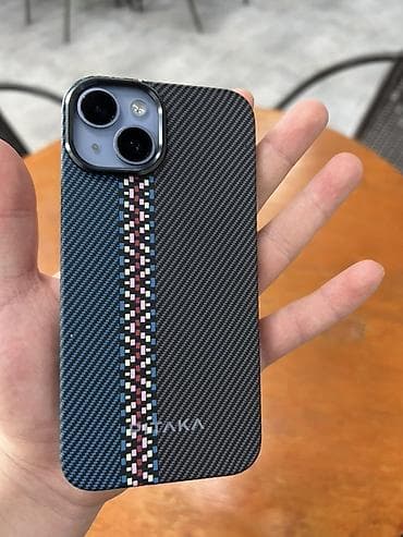 epix pro gen 2: IPhone 15, Голубой, Защитное стекло, Чехол — 4