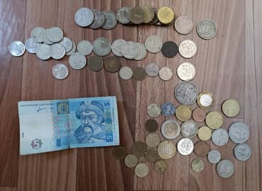 монеты разных стран: Подборка разномастных монет советских и зарубежных стран. И одна — 1