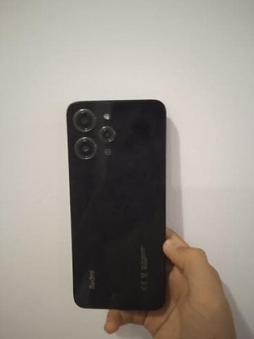 Redmi, Redmi 12, Б/у, 128 ГБ, цвет - Черный, 1 SIM