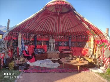 купить кораблик для рыбалки с эхолотом бу: Аренда юрты, Каркас Деревянный, 75 баш, Казан, Посуда, С полом — 4