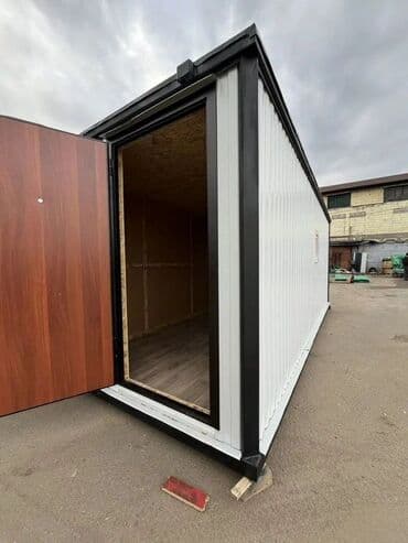 комплектующие для торгового оборудования: Бытовка/модульный блок-контейнер - Каркас: металлический, усиленные — 3