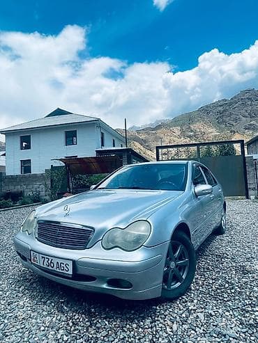 Транспорт: Mercedes-Benz C-Class: 2002 г., 2 л, Автомат, Бензин, Седан — 3