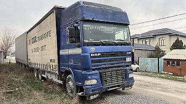 daf 95xf: Тягач, DAF, Тентованный — 3