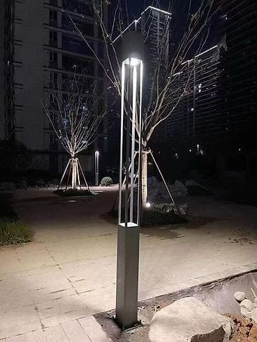 Дом и сад: Уличный светильник-столб LED, современный архитектурный дизайн - Тип — 2