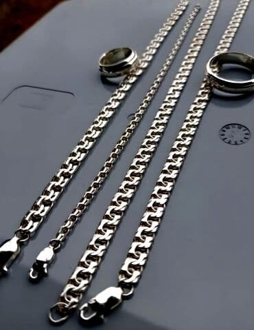 продаю золотую цепочку: Делаем на Заказ Серебряные Цепи и Браслеты Высшая проба изделий — 8