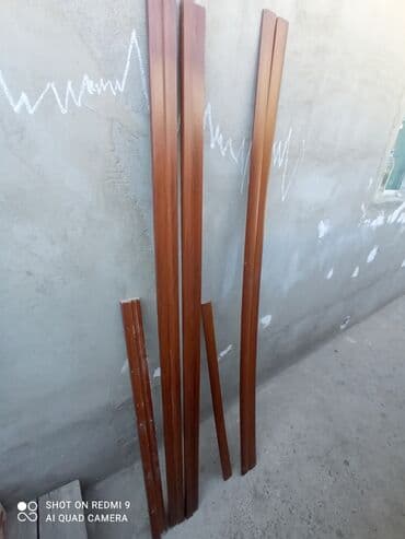 дверь деревянные: Двери в частный дом, Дерево, Со стеклом, Российская, цвет - Коричневый, Б/у — 6