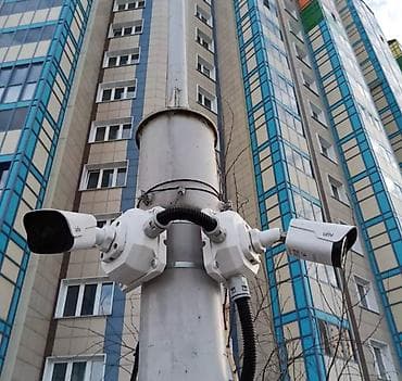 Услуги монтажа и настройки системы видеонаблюдения “под ключ” -