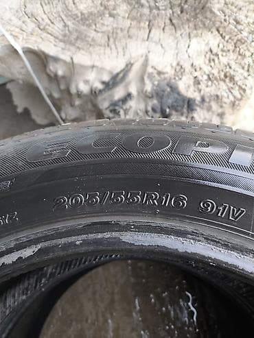 чехлы бу: Шины 205 / 55 / R 16, Лето, Б/у, Комплект, Легковые, Япония, Yokohama — 2