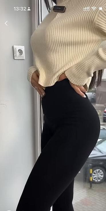 одежда для танцев: В наличии - стильный Графитовый (темно серый) Теплые леггинсы с тонким — 1