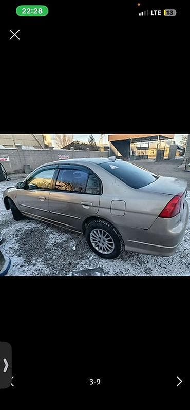 Honda Civic: 2002 г., 1.6 л, Автомат, Бензин, Седан — 5