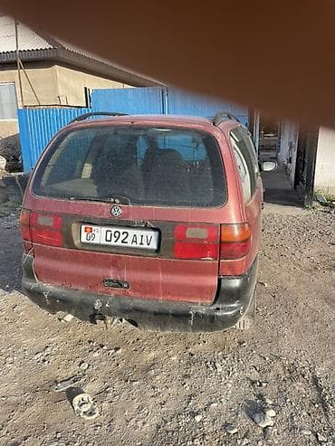 626 ge: Volkswagen Sharan: 1995 г., 2 л, Механика, Газ, Минивэн — 2