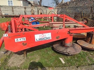 Косилка-дисковая Lisicki Z-178 + колесные грабли-ворошилки Описание