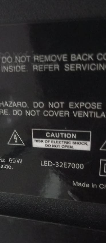 принимаем телевизоры на запчасти: Телевизор Yasin LED 32E7000 — это 32-дюймовый HD-телевизор (1366x768) — 8