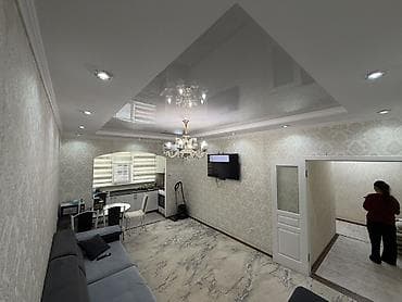 квартира почасавая: 1 комната, 45 м², 106 серия улучшенная, 6 этаж, Евроремонт — 1