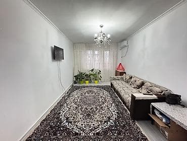 flat in osh: 3 комнаты, 52 м², Индивидуалка, 4 этаж, Косметический ремонт — 2