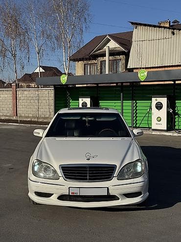 Mercedes-Benz S-Class: 2003 г., 3.7 л, Автомат, Бензин, Седан