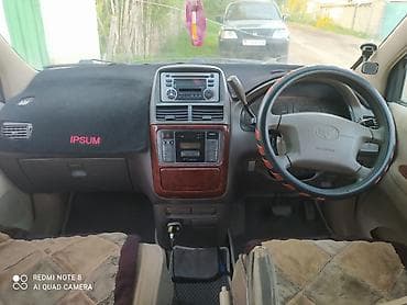 жип унаа: Toyota Gaia: 2001 г., 2 л, Автомат, Бензин, Вэн/Минивэн — 4