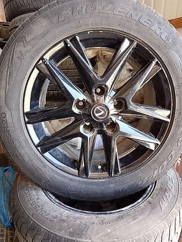 honda stepwgn 2008: Колеса в сборе 215 / 55 / R 20, Зима, Комплект, Легковые, Литые, отверстий - 5 — 1