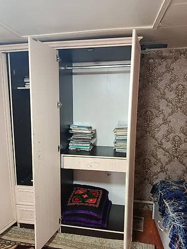 стол офисный ош: Шифоньер, шкаф для одежды, Б/у, Прямой, ЛДСП — 3