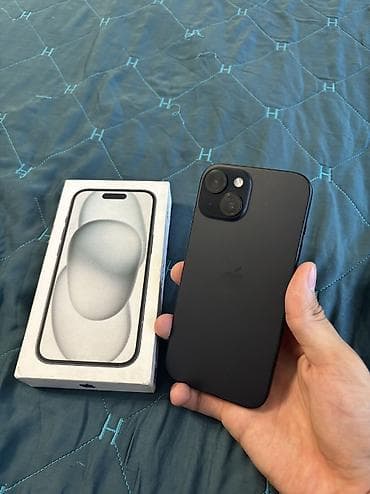 true: IPhone 15, Б/у, 128 ГБ, Черный, 74 % — 1