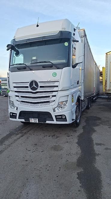 Транспорт: Тягач, Mercedes-Benz, 2016 г., Тентованный — 2