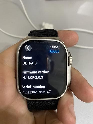 Смарт‑часы ULTRA 3 Характеристики и возможности: - Модель: ULTRA 3