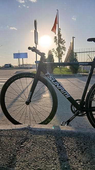 tsunami m: Городской велосипед, Tsunami, Рама M (156 - 178 см), Б/у — 4