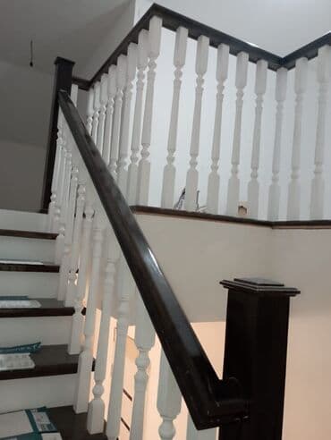 отделочные работы бишкек цена: "шаты" компаниясы сиздерге үйүңүздүн тепкичтерин ( лестница ) жасап — 14