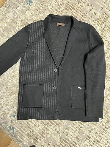 кардиганы мужские: Кардиган, Трикотаж, Средняя модель, Осень-весна, Вязаная модель — 2