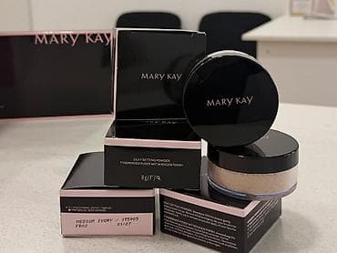 крем пудра: Рассыпчатая фиксирующая пудра Mary Kay Silky Setting Powder - — 3