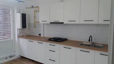 термометр кухонный: Кире бериш үчүн гарнитур, Шкаф, МДФ, түсү - Боз — 5