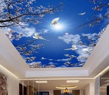 натижной потолок токмок: Натяжной потолок 3D потолки, Матовое, Глянцевое Демонтаж, Бесплатная консультация, Бесплатный замер — 3