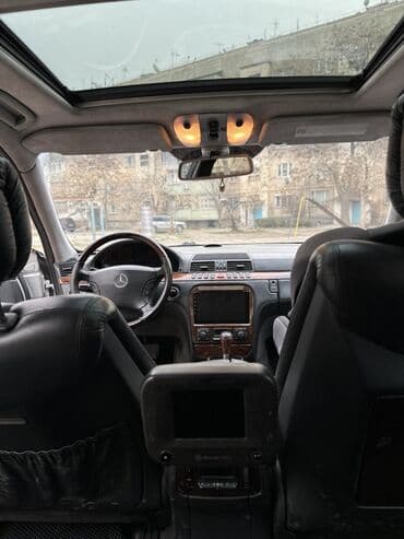 обмен авто с доплатой: Mercedes-Benz S-Class: 2001 г., 5.5 л, Типтроник, Бензиновая, Седан — 6