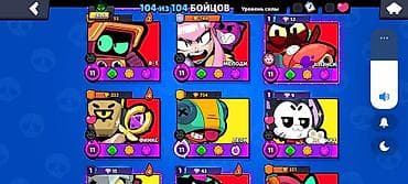 Техника и электроника: Аккаунт Brawl Stars - Путь к славе: 56 368 трофеев (рекорд 56 371) - — 3