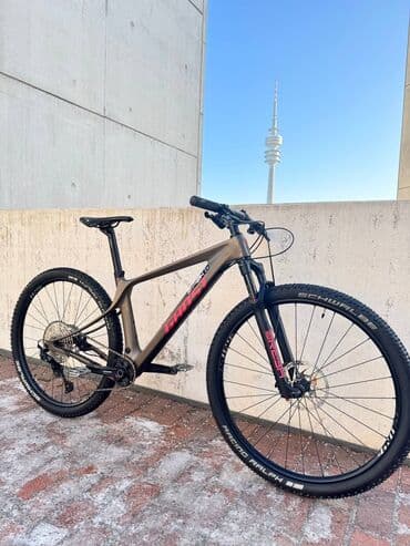 купить электровелосипед бу в москве: Горный велосипед, Рама M (156 - 178 см), Карбон, Б/у — 1