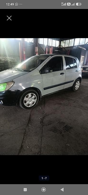 geely galaxy e5: Hyundai Getz: 2005 г., 1.4 л, Бензин, Хэтчбэк — 2