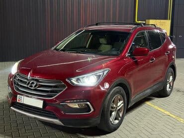 машины на заказ из кореи: Hyundai Santa Fe: 2017 г., 2.4 л, Автомат, Бензин, Кроссовер — 1
