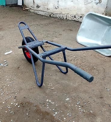 колёса для тележки: Садово-строительная тачка и тележка, Стальная, Одноколесная, Новый, В розницу — 8