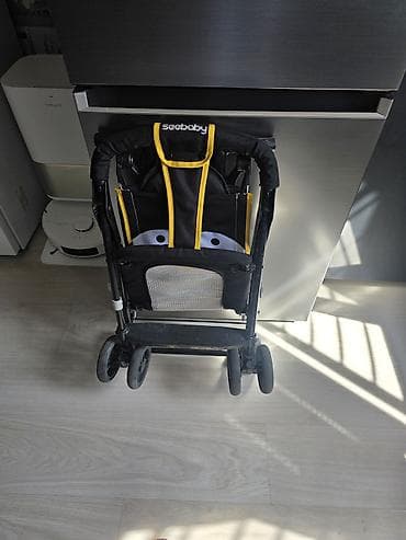 Прогулочная коляска-трость Seebaby - Лёгкая складная конструкция at lalafo.kg Прогулочная коляска-трость Seebaby - Лёгкая складная конструкция