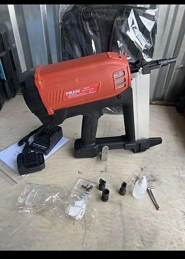 Газовый аккумуляторный монтажный пистолет PIRANI RB-65 Инструмент для at lalafo.kg Газовый аккумуляторный монтажный пистолет PIRANI RB-65 Инструмент для