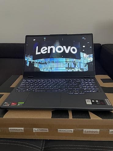 Ноутбук, Lenovo, 16 ГБ ОЗУ, AMD Ryzen 7, 16 ", Б/у, Игровой, память SSD