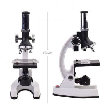 микрофон для детей: Стекло на столик микроскопа и зафиксируйте его клипсами — 5