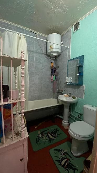 кыймылсыз мүлк: 1 бөлмө, 40 м², 105-серия, 5 кабат, Косметикалык ремонт — 3