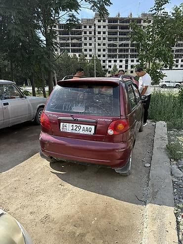 Унаа сатуу: Daewoo Matiz: 2007 г., 0.8 л, Кол менен иштөөчү, Бензин, Хетчбек — 4